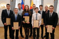 Стипендию губернатора получили  сразу 15 воспитанников СДЮСШОР «Юпитер»