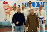 Рукопашники «Юпитера» завоевали 4 медали Чемпионата ЦФО и путевки на Чемпионат России