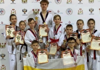 Тхэквондисты-«юпитерцы» завоевали 22 награды на Всероссийском турнире в Смоленске