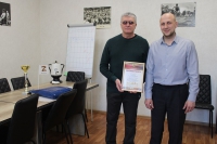 Тренер «Юпитера» Сергей Долгополов отметил 65-летний юбилей