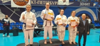 Спортсмены «Юпитера» завоевали 5 наград на финише Первенства России по джиу-джитсу в Питере
